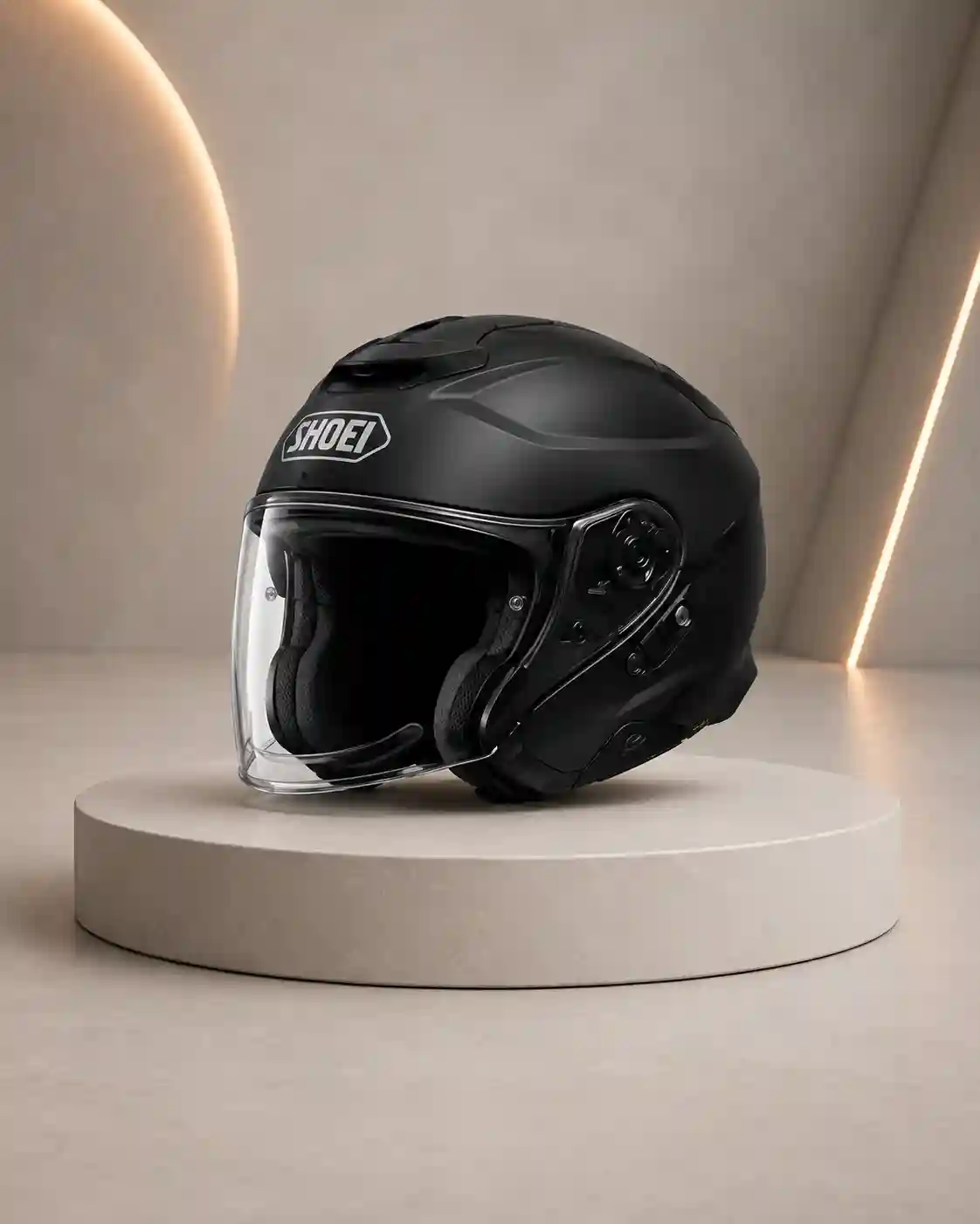 Shoei J-Cruise 3. Le jet touring de référence (~520€)