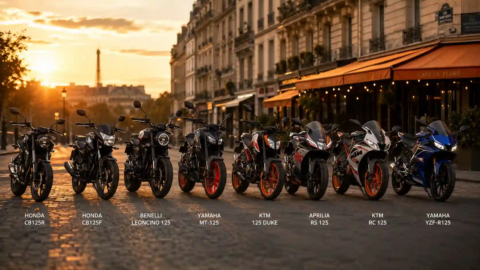 Les meilleures motos 125 cc en 2026